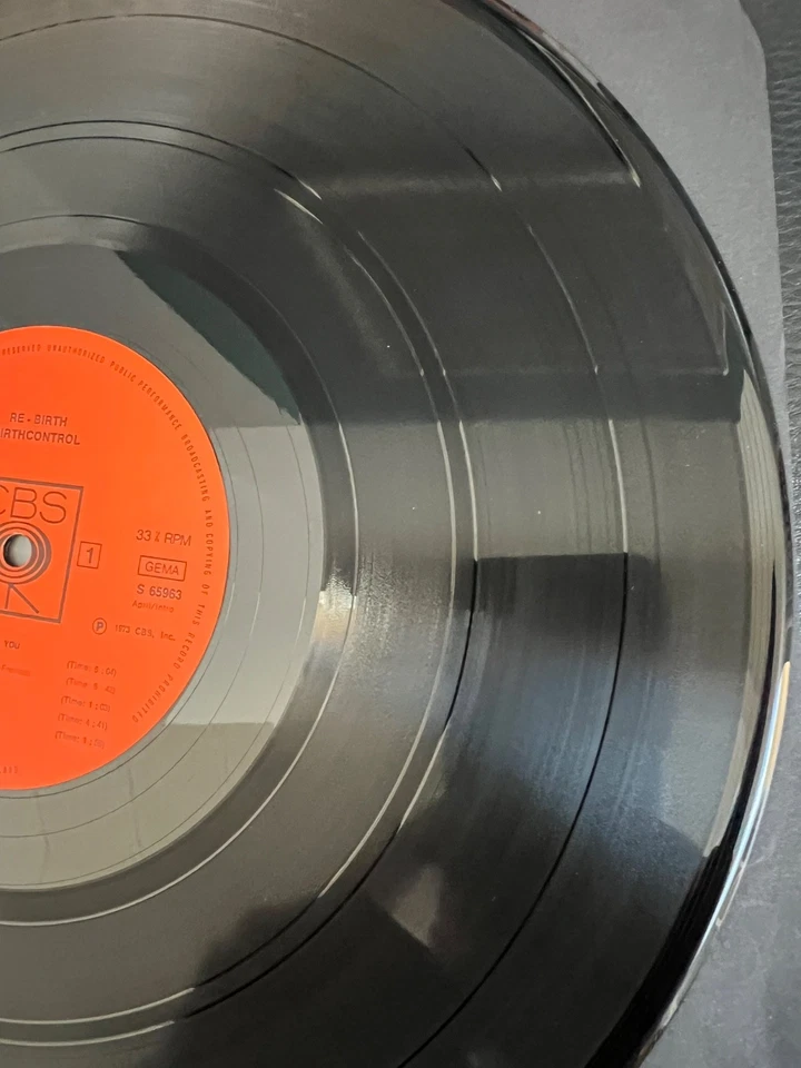 BIRTH CONTROL / Rebirth -LP-Vinyl:EX /Cover: VG / 1st. D.Press 1974-CBS ORANGE - Bild 4 von 4