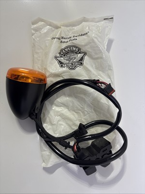 Harley Davidson NOS LH Switch Module W BLK Turn Signal Dom 72951