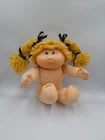Cabbage Patch Kids 1980s HM6 Girl Golden Hair Plaits Blue Eyes