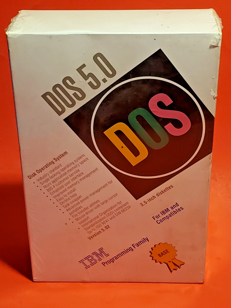 IBM Computer Software Microsoft DOS for sale | eBay