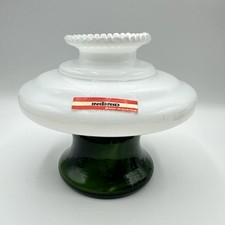 Vase Glas Ingrid Glas Pilzform Lampenform Glaskunst Handgefertigt Vintage