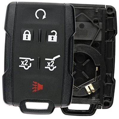 KeylessOption Keyless Entry Remote Control Car Key Fob Case Shell Button Pad 