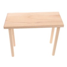 Wooden Hamster Platform: Cage Rest Stand - Perch Chew Toy - Small Animal Play