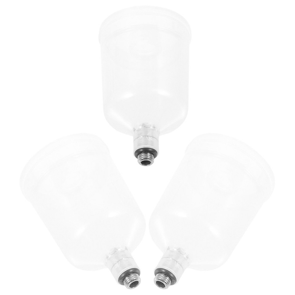 3 Pcs Spray Gun Paint Storage Cup Replacement Container Mixing Cups ...