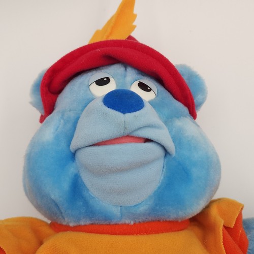 1985 Walt Disney Fisher Price Tummi 14" Plush Gummi Bears Blue Stuffed Animal - Picture 3 of 16