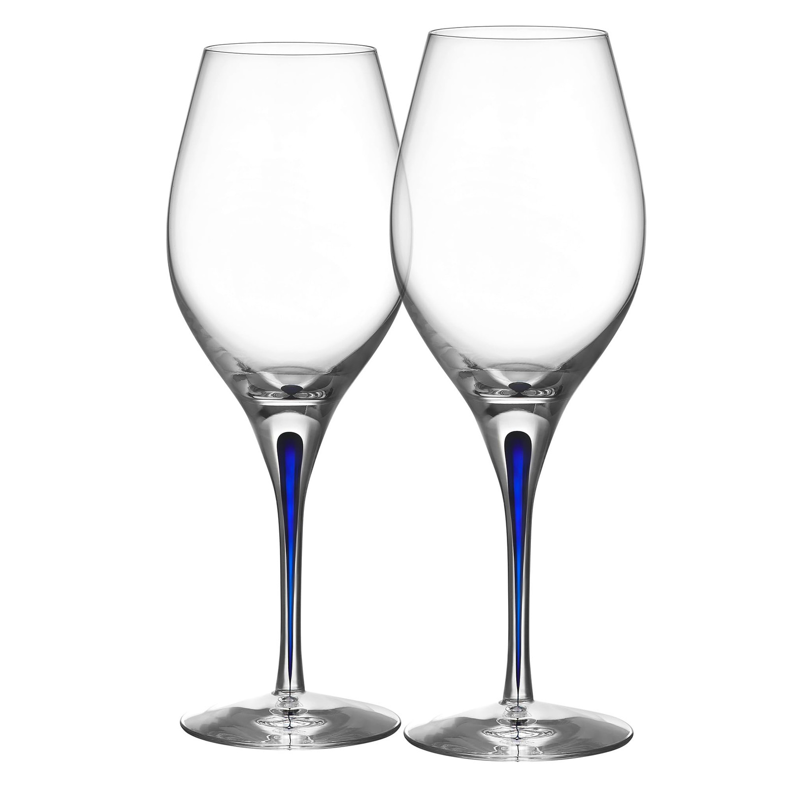 Intermezzo 14 Fl. Oz. Stemmed Wine Glass - Blue Drop - Kitchen & Dining Cryst...