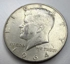 1964 D Kennedy Half Dollar 90% Silver R39