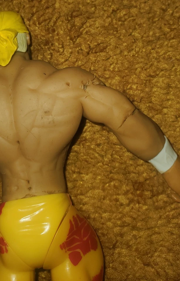 Figura de acción Hulk Hogan WWE Wrestling Jakks Unlimited Foto 3 de 4