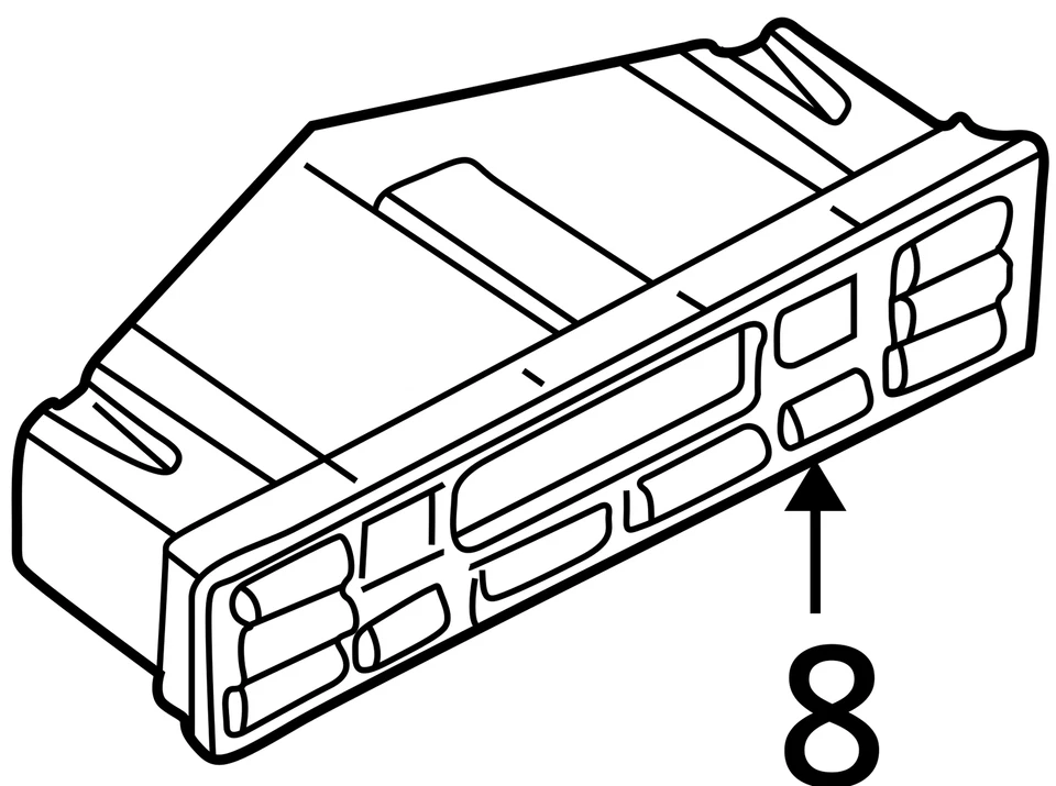 2001-2006 Bmw M3 Ac нагреватель климат-контроль 921 845|6411 6 921 845 KP33J - Изображение 4 из 4