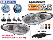 Headlamp 2011 2012 2013 Ford Fiesta No Appearance Pkg Passenger Driver Pair Capa Headlamp 2011 2012 2013 Ford Fiesta No Appearance Pkg Passenger Driver Pair Capa