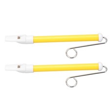 2Pcs Slide Whistle Toy Metal Sliding Flute Professional Musical Instrument For
