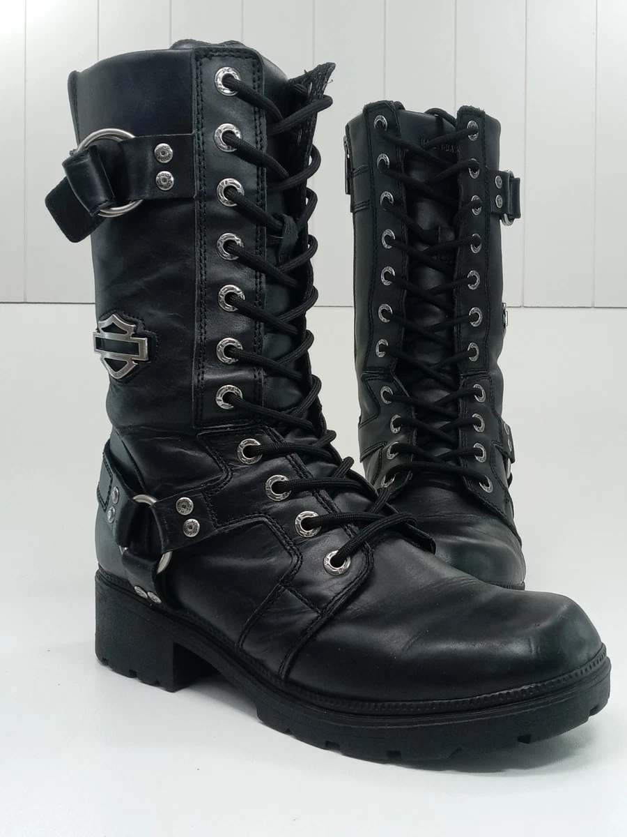 Harley-Davidson Solid Low (1-1.9 in) Heel Height Boots for  display picture 1