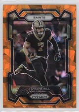 2023 Panini Prizm Orange Ice Prizm Taysom Hill #217 0jm6