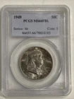 1949 P Franklin Half Dollar PCGS MS66 FBL Silver Coin 50C US Mint