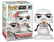 FUNKO POP! STAR WARS: HOLIDAY SNOWMAN - STORMTROOPER (557)