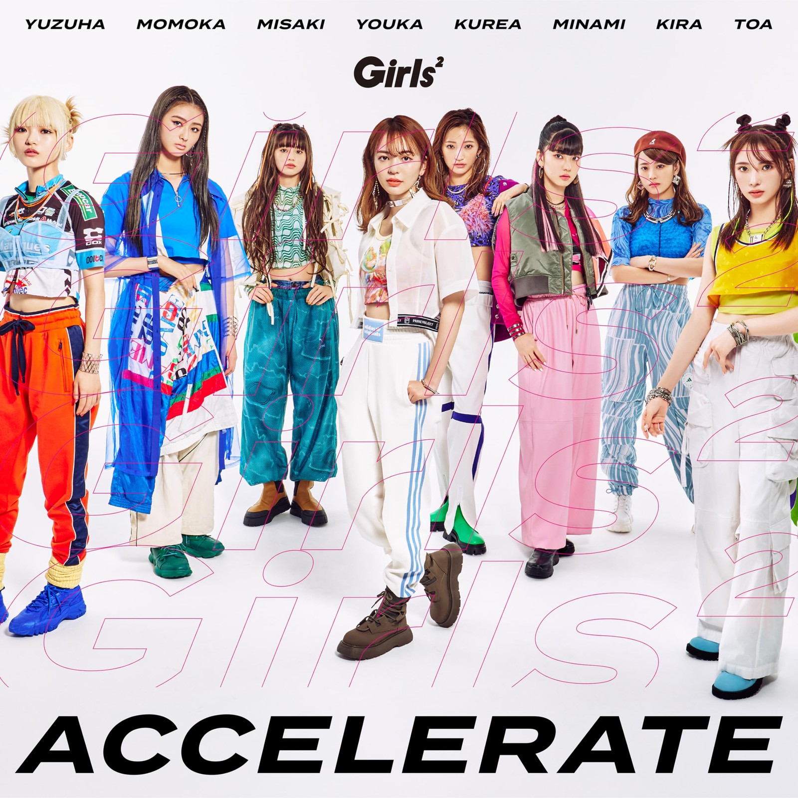 Girls2 ACCELERATE Standard Edition From Japan CD 8tracks