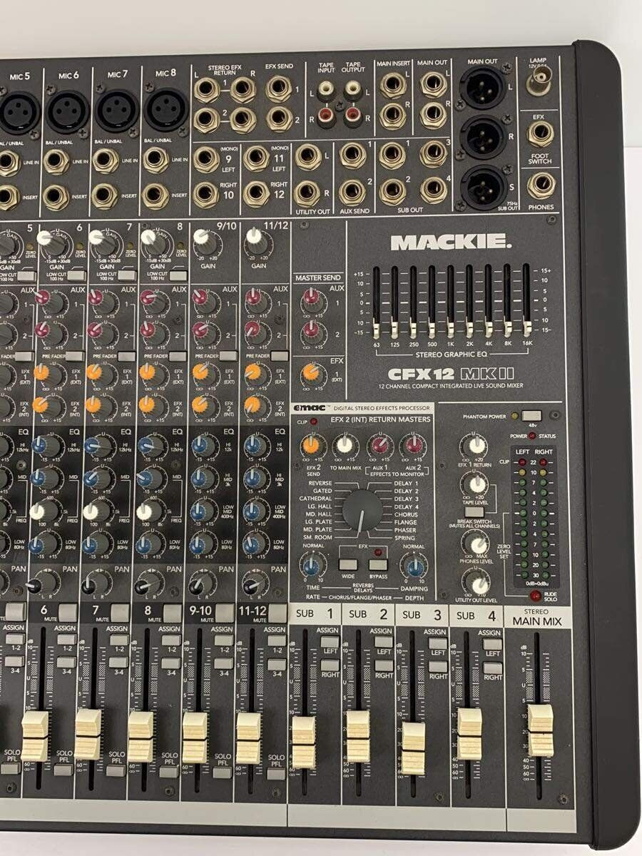 MACKIE MIXER CFX12 MKⅡ ANALOG Used | eBay MACKIE MIXER CFX12 MKⅡ ANALOG Used | eBay