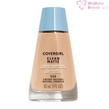 Covergirl Clean Matte Liquid Foundation 520 Creamy Natural 1oz / 30ml New