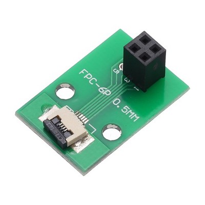 FFC FPC Connector Board 4 Pins Double Row Female Header Strip Adapter