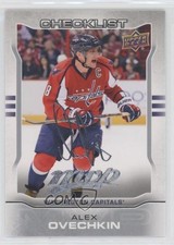 2014-15 Upper Deck MVP Checklist Silver Script Alex Ovechkin #199 eb8