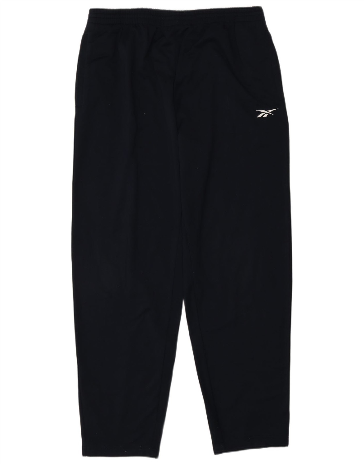 Reebok Mens Tracksuit Trousers Large  Navy Blue Polyester DL07