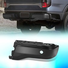 For 2019-2023 Ford Ranger Rear Bumper End Cap W Park Sensor Holes Black Right For 2019-2023 Ford Ranger Rear Bumper End Cap W Park Sensor Holes Black Right