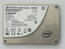 Intel SSD DC S3500 2.5" SATA 120GB 160GB 300GB 480GB 600GB 800GB - Health 95%