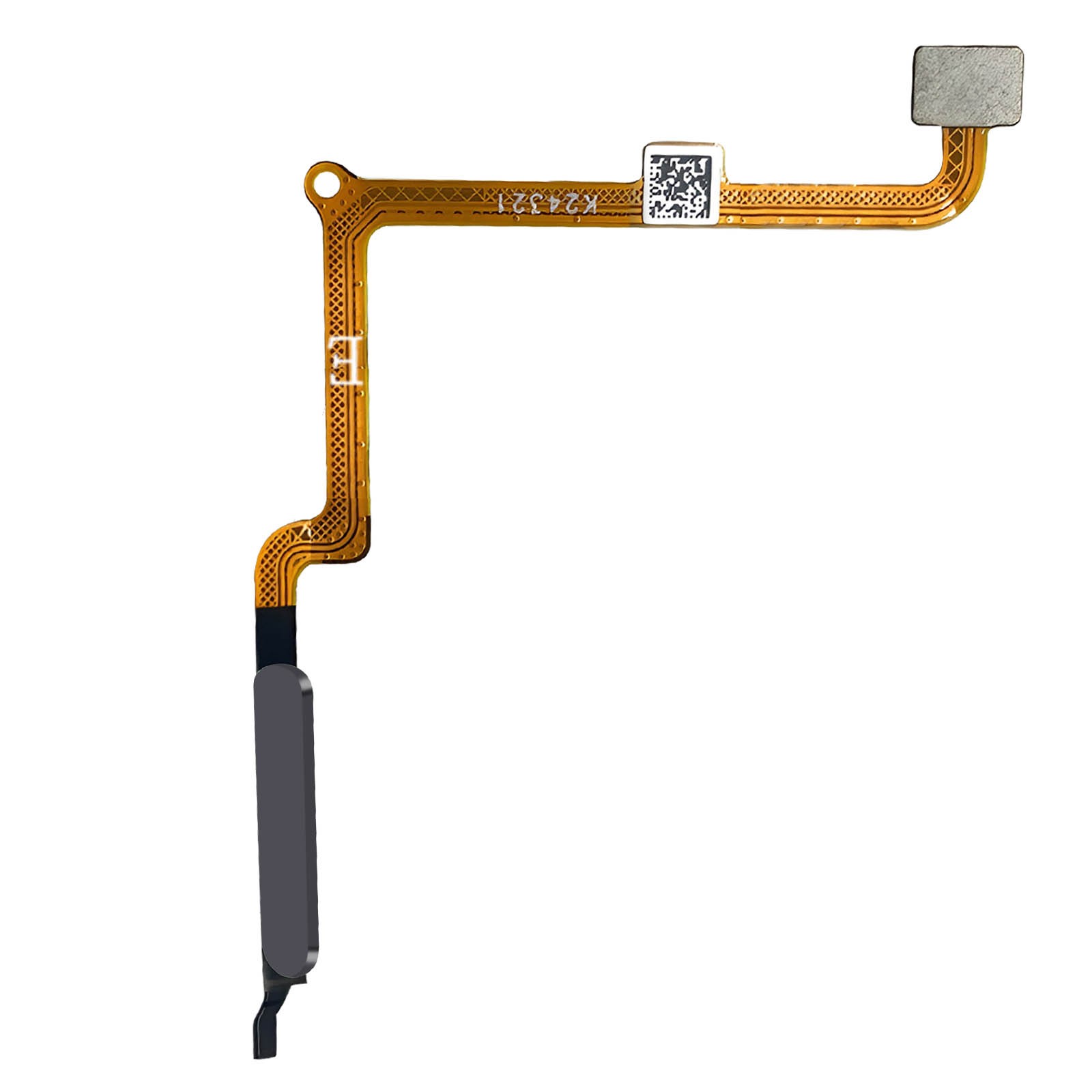 Capteur d'empreinte digitale pour Redmi 15 5G et Poco M7 nappe de remplacement biométrique noir