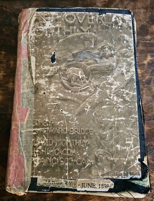 1898 Overland Monthly Bound Vol XXXI Klondike Gold Rush Maynard Dixon Art Tilden