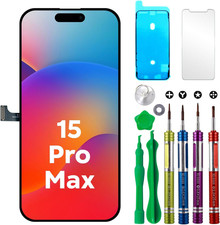 LCD Screen Replacement for Iphone 15 Pro Max 6.7 Inch Model A2651, A2893, A2896