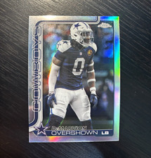 Topps 2024 Chrome DeMarvion Overshown Rookie #78 Dallas Cowboys Football Card. rookie card picture