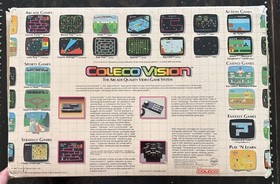 ORIGINAL ColecoVision 2400 Video Console Complete in Box (No Game) UNTESTED VGC