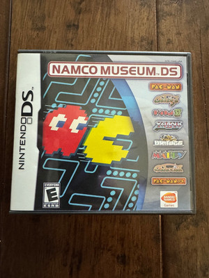  Nintendo DS Namco Museum PacMan Dig Dug Galaga Mappy Video Game Rated E Tested