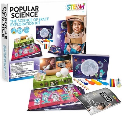 POPULAR SCIENCE Space Exploration Kit for Kids | STEM Science Toy Ages 8+