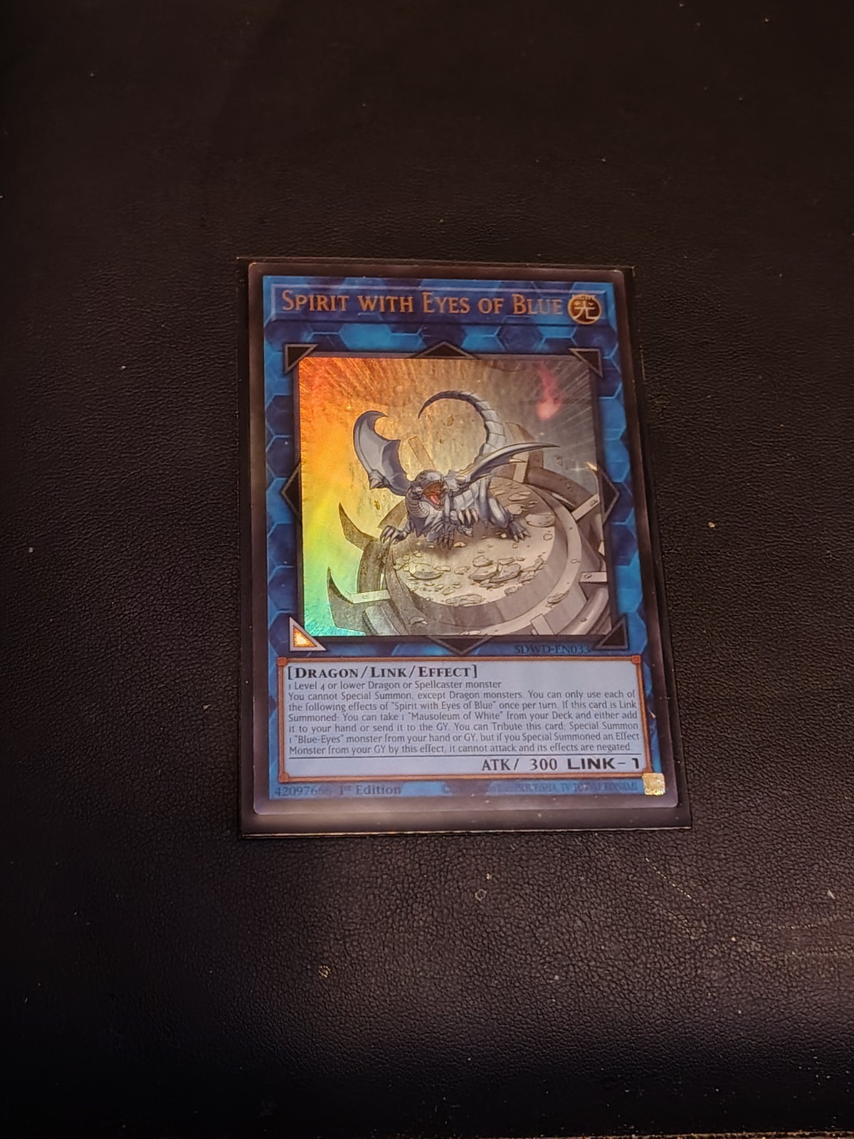 Blue-Eyes White Destiny Spirit Ultra Rare SDWD-EN033 Yu-Gi-Oh Card
