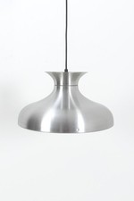 ERCO vintage aluminium Deckenleuchten hanging pendulum lamp space age Metal