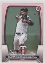 2023 Bowman Pink 136/175 Simeon Woods Richardson #95 0m4r