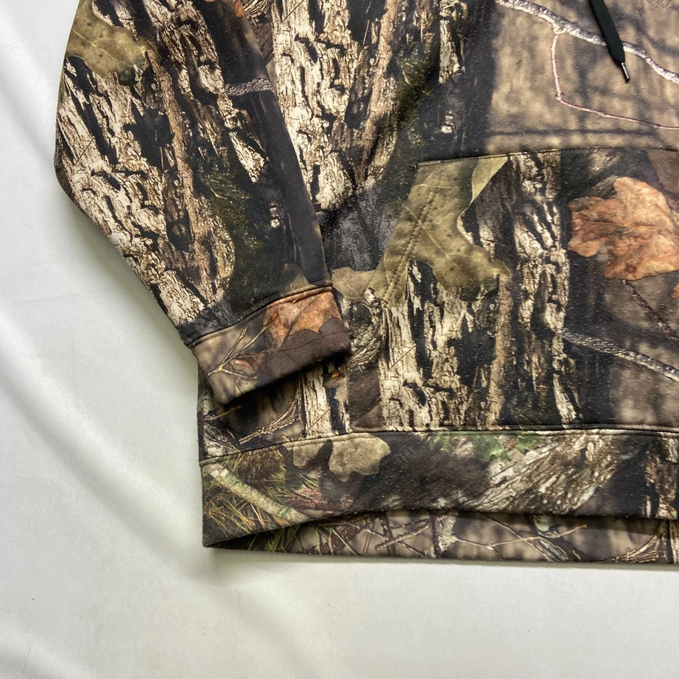 Vintage Mossy Oak Realtree Hoodie Mens XL Multicolor Camouflage Performance - Image 3 of 4