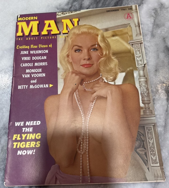 modern man VINTAGE  vol XI no. 6-126/1961 PINUP MAGAZINE 