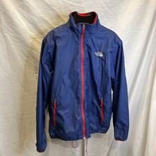 Vintage Blue Nylon insulated Northface Jacket Mens Large
