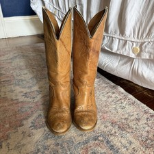 Vintage 70s Women  s Dingo Cowboy Boots 7316 Size 8M