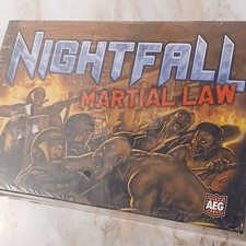 * Sealed * Nightfall: Martial Law Board Game, Deck Building,