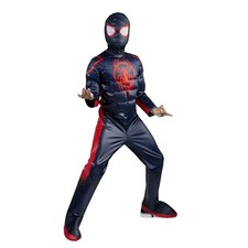 Jazwares Marvel Spiderman Miles Morales Official Halloween Costume Youth M