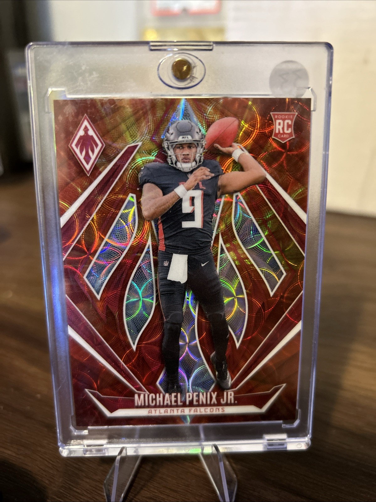 2024 Panini Phoenix - Rookies Michael Penix Jr. #229 Fire Burst /350 (RC)