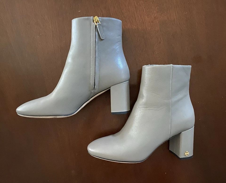 Botín de cuero para mujer Tory Burch Brooke 70 mm punta redonda talla 7 Foto 2 de 4