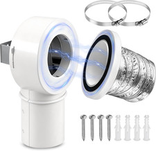 90 Magnetic Dryer Vent Coupling-Quick Connection and Disconnection Strong Magnet