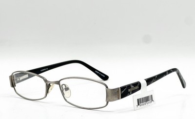 NEW D'AMATO EYEWEAR DW562 GUN GUNMETAL AUTHENTIC EYEGLASSES 52-18