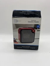Mainstays Personal Ceramic Heater DQ1723-BLK New Open Box Tested