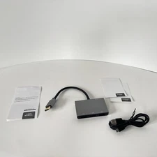 PWAY DisplayPort Splitter for 3 Monitors, DP Distributor 1x3, DP103-C1, Open Box