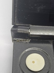 Nintendo 3DS Cosmo Black Handheld Console System Tested (No Charger) - See Pics